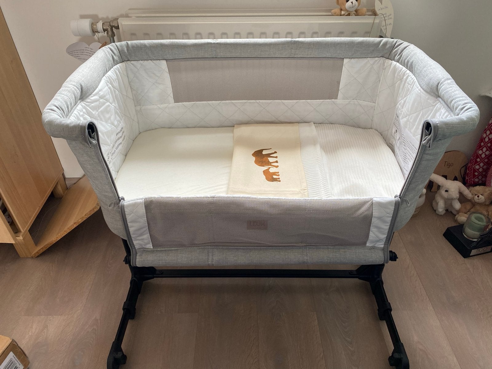 LEUK Co-Sleeper / Wiegje, Ophalen, Zo goed als nieuw, Wieg