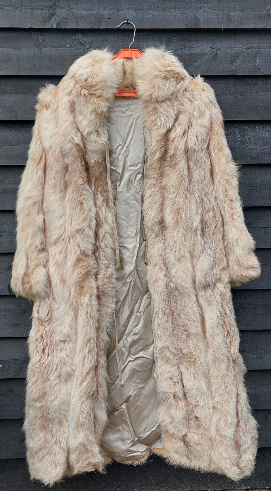 lange bontjas zo goed als nieuw lang bont jas mantel bondjas, Kleding | Dames, Ophalen of Verzenden, Zo goed als nieuw, Maat 36 (S)