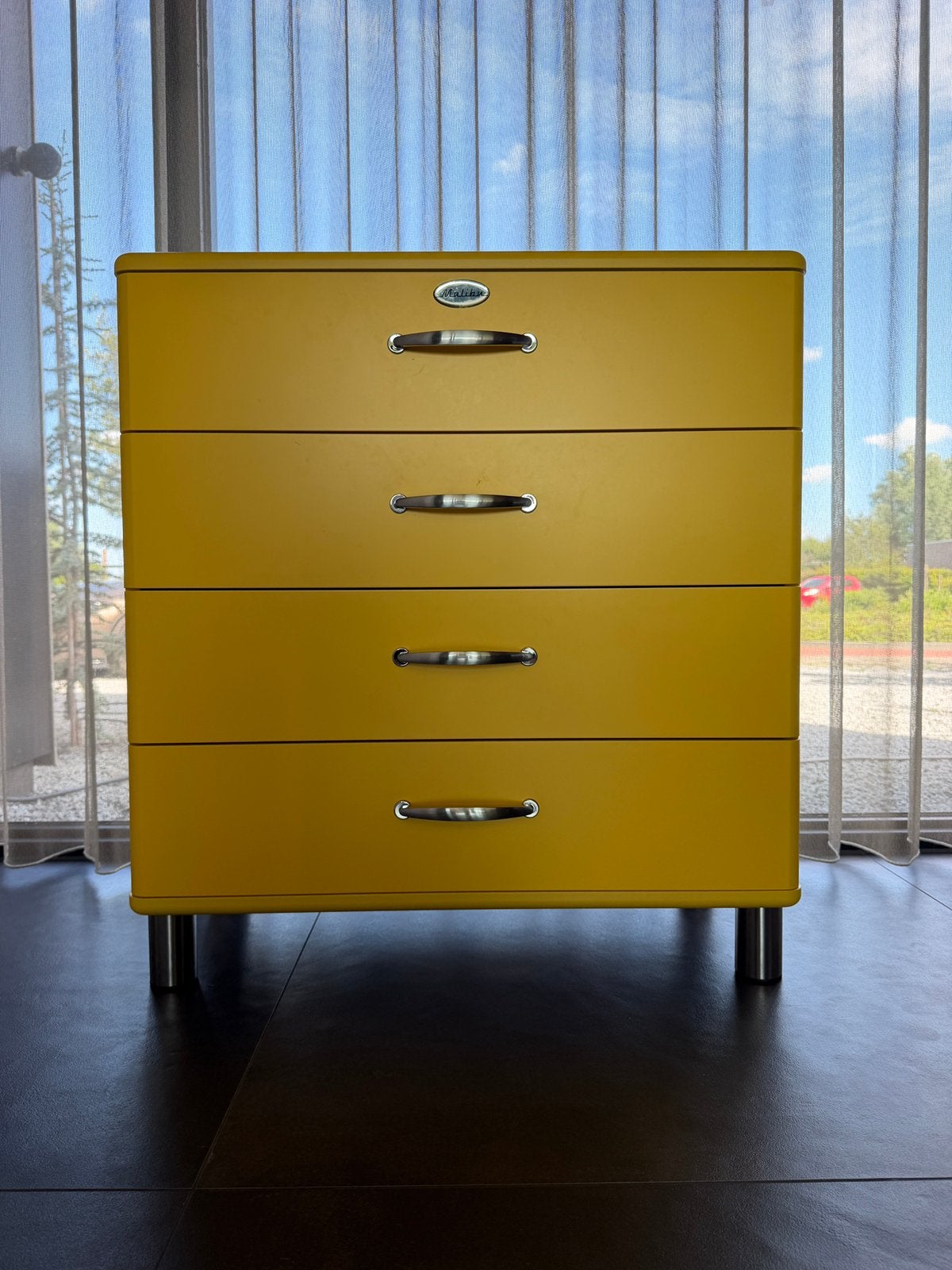 Tenzo - Malibu Gele Ladenkast Yellow - ALS NIEUW, Ophalen, 50 tot 100 cm, Zo goed als nieuw, 3 of 4 laden