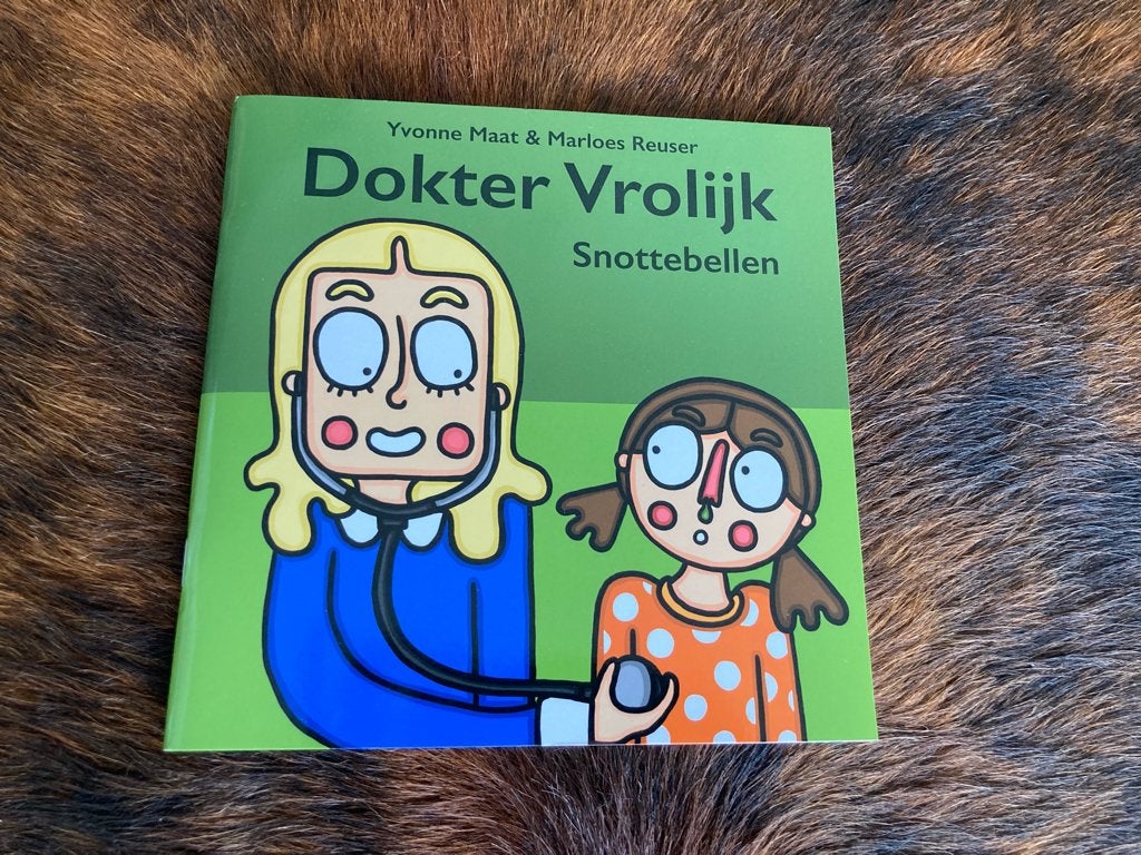 kinderboekje - Dokter Vrolijk / Snottebellen - NIEUW  , Jongen of Meisje, Nieuw, Ophalen of Verzenden, Yvonne Maat & Marloes Reuser 
