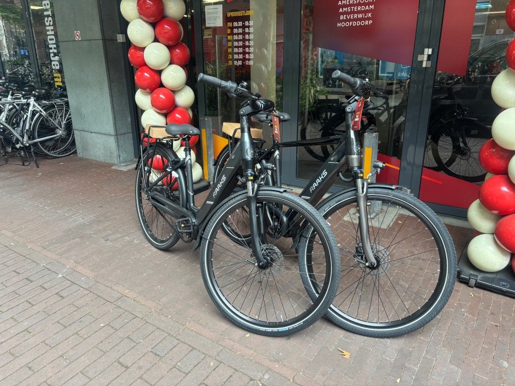 Fietshokje Raaks: Raaks Dudok elektrische heren/damesfiets, Niet ingevuld, Nieuw, Ophalen of Verzenden, 50 km per accu of meer
