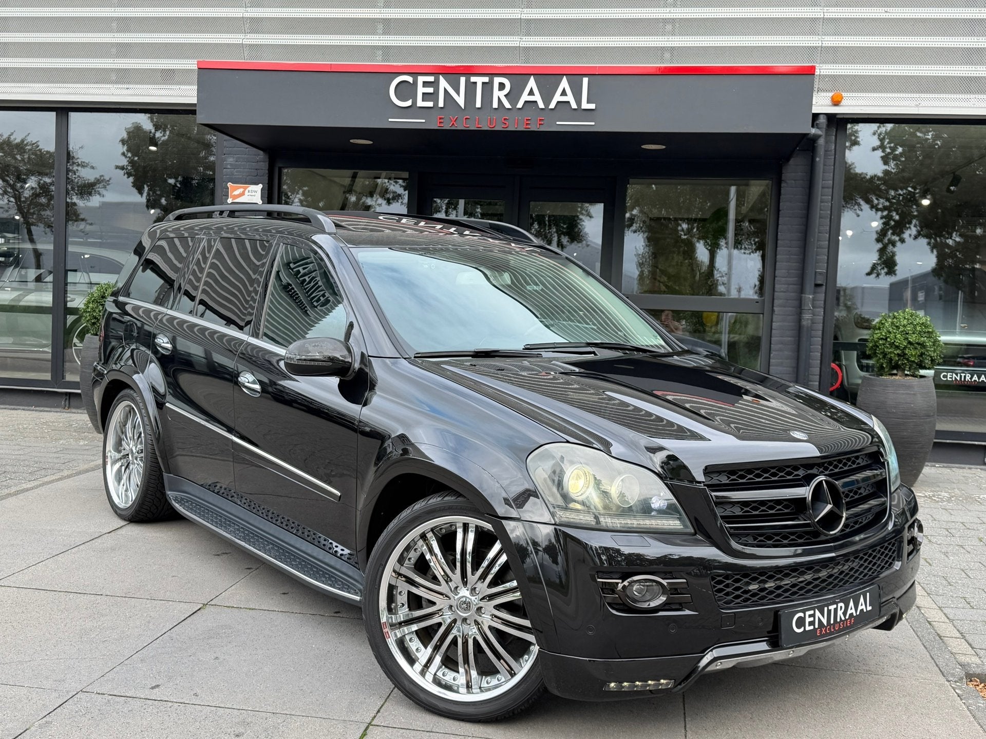 Mercedes-Benz GL-klasse 500 Memory|7Pers|Leder|Camera|Brabus, Auto's, Automaat, 5461 cc, 7 stoelen, Zwart