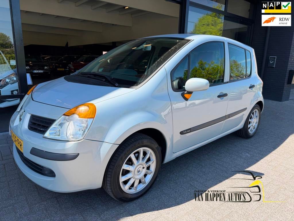 Renault Modus 1.4-16V Dynamique Luxe, Auto's, Renault, Bedrijf, Te koop, Modus, ABS, Airbags, Airconditioning, Boordcomputer, Centrale vergrendeling