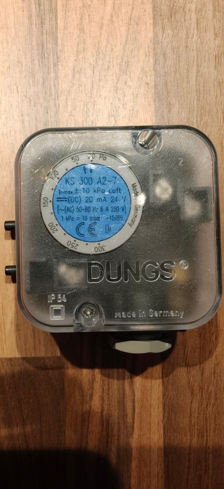 Dungs KS 300 A2-7 drukschakelaar, Made in Germany, Ophalen of Verzenden, Gebruikt, Overige merken, Overige typen