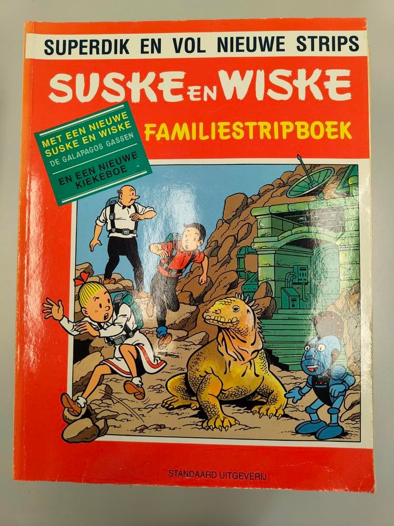 Suske en Wiske Familiestripboek - Superdik en Nieuwe Strips, Eén stripboek, Ophalen of Verzenden, Gelezen, Willy Vandersteen