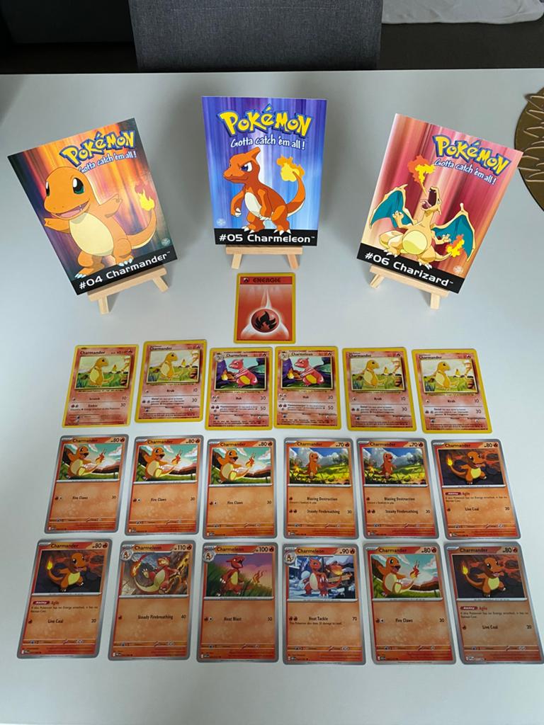 Charmander & Charmeleon & Charizard Collectie, Ophalen of Verzenden, Zo goed als nieuw