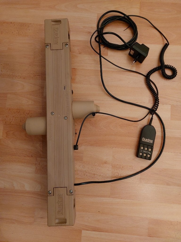 Auping bedmotor met afstandsbediening, Ophalen, Overige materialen, Eenpersoons, Beige