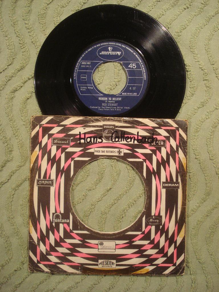 Rod Stewart 7" Vinyl Single: Reason to believe / Maggie May, Cd's en Dvd's, Vinyl Singles, Ophalen of Verzenden, Gebruikt, Pop