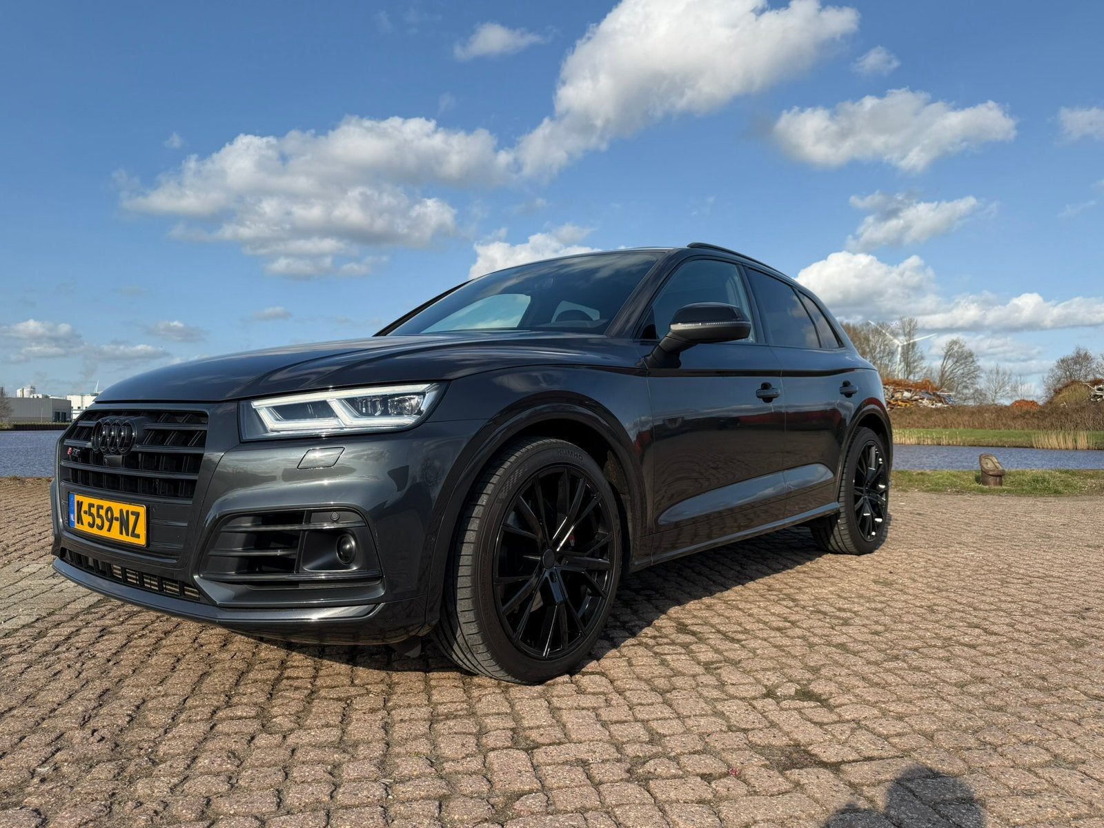 Audi SQ5 3.0 TFSI 354pk | Pano | B&O | Luchtvering | HUD, Auto's, Automaat, 2995 cc, Leder, Vierwielaandrijving