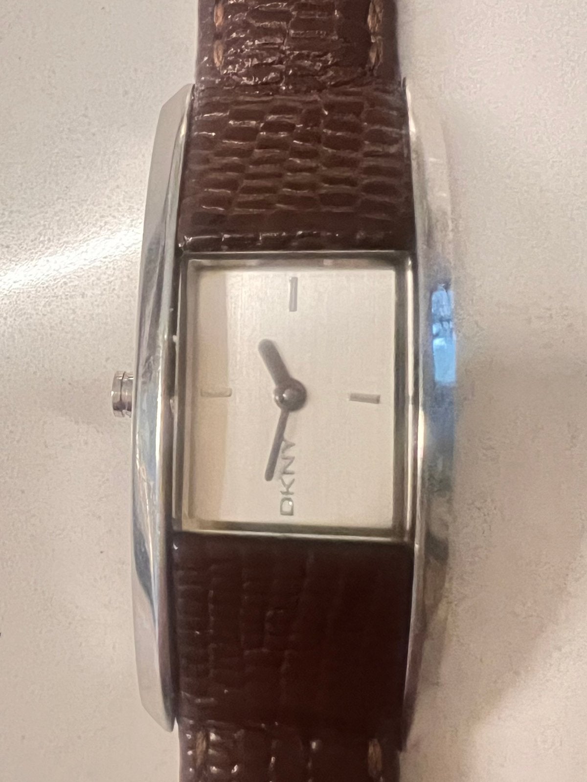DKNY dames horloge, Ophalen of Verzenden, Staal, Overige merken, 1960 of later