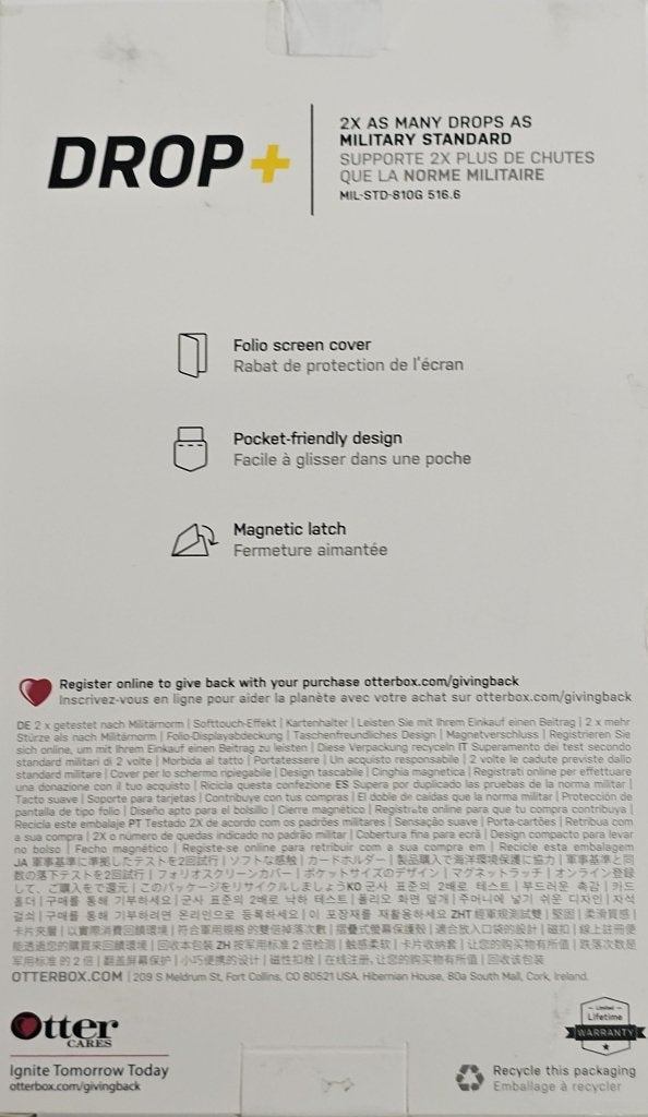 OtterBox Strada Via Hoes Samsung  S22+- Zwart | Nieuw, Overige modellen, Nieuw, Hoesje of Tasje, Ophalen of Verzenden