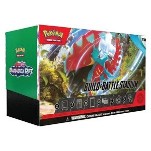 Pokemon Paradox Rift Build & Battle Stadium Box, Ophalen of Verzenden, Nieuw, Speeldeck, Foil