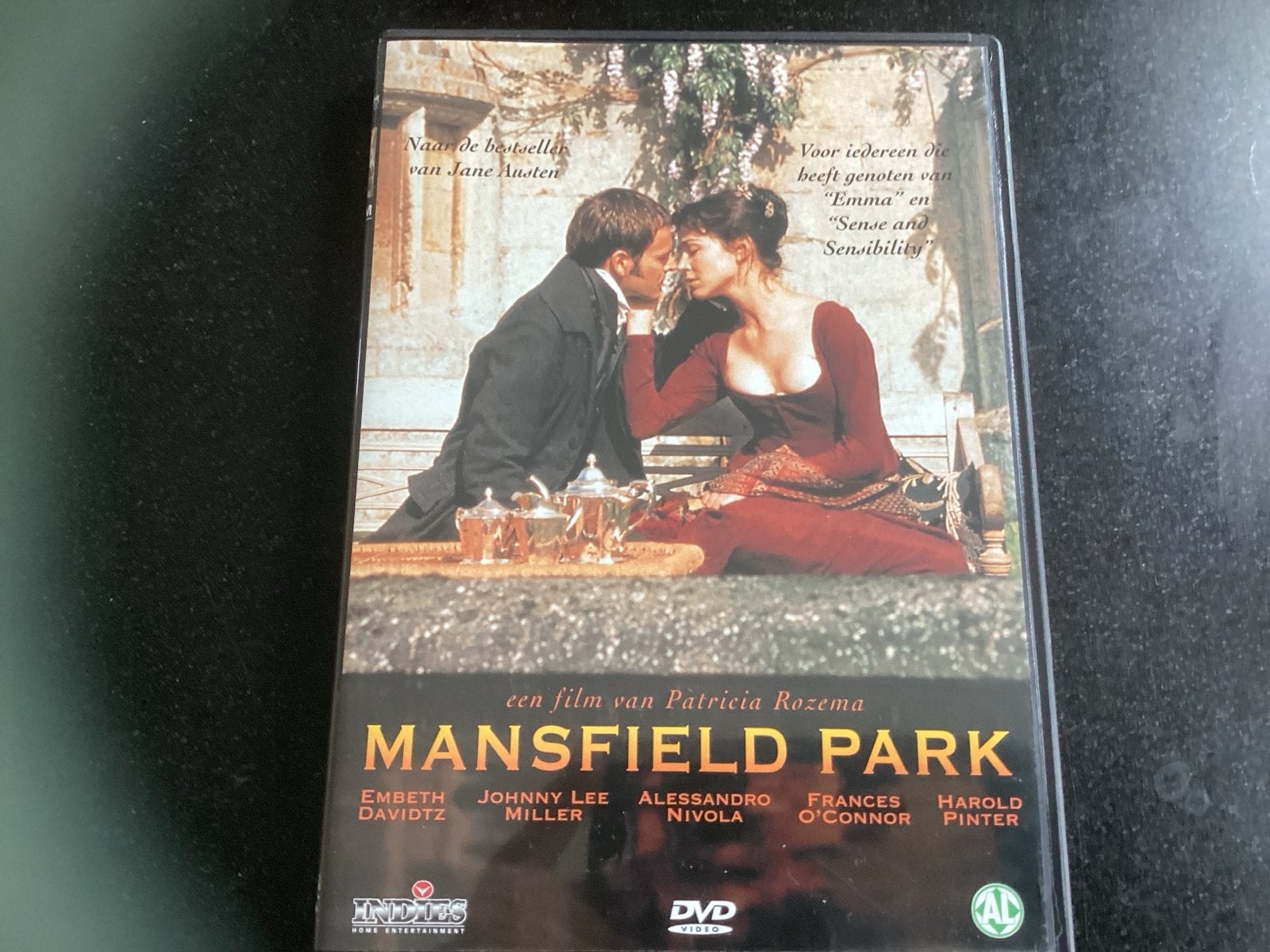 Mansfield Park DVD - Romantisch kostuumdrama, Cd's en Dvd's, Nederlands, Ophalen of Verzenden, Gebruikt, Engels