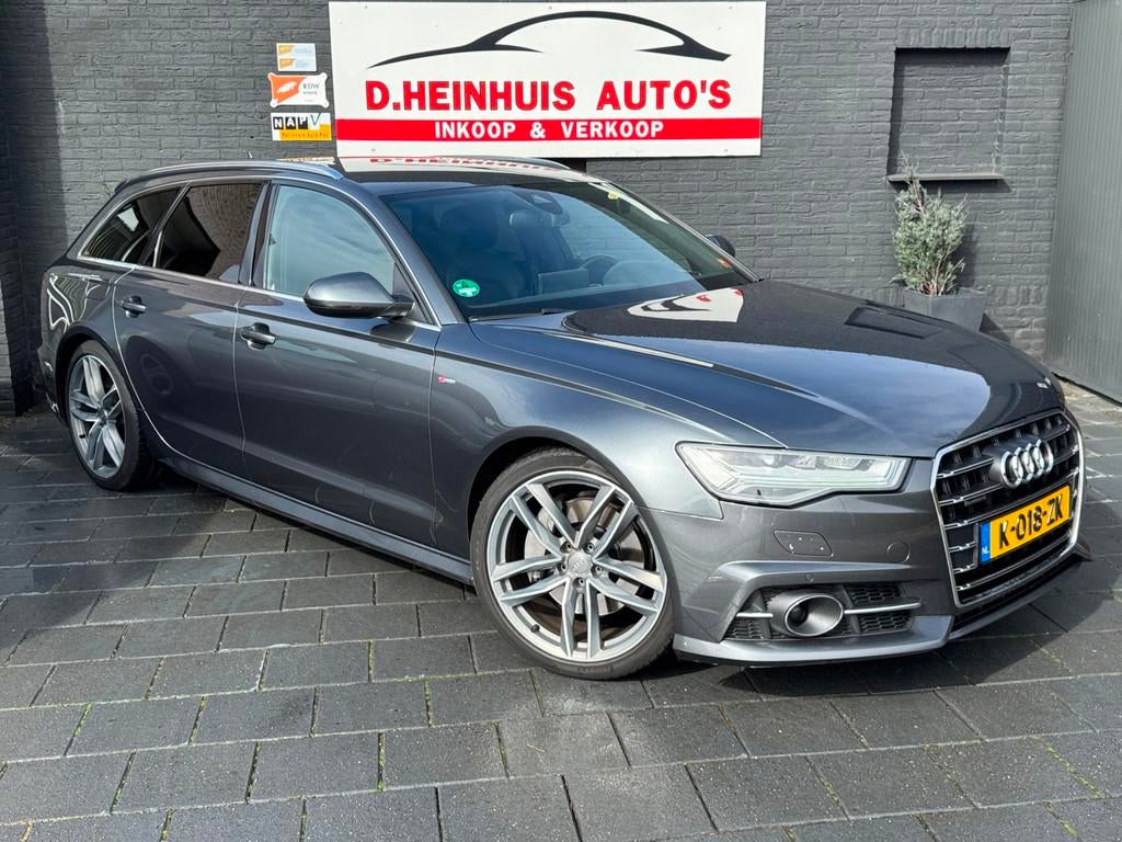 Audi A6 Avant 50 TDI quattro S-LINE *EXPORT E.U.*, Auto's, Gebruikt, 2000 kg, Leder en Stof, 226 €/maand