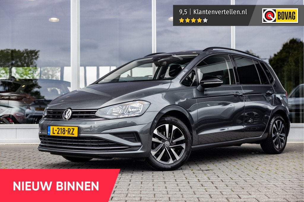 Volkswagen Golf Sportsvan 1.0 TSI Highline | Trekhaak | Stoe, Auto's, Volkswagen, 12 maanden, Stof, Gebruikt, Euro 6