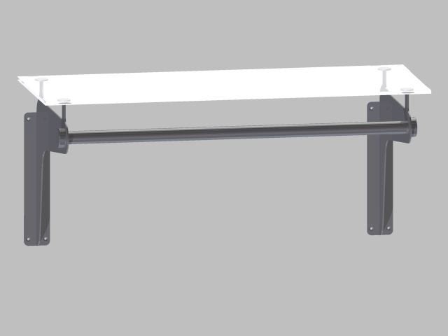 Garderobestang Garderobe Hoedenplank OP MAAT GEMAAKT!!!, Ophalen of Verzenden, Nieuw, Metaal