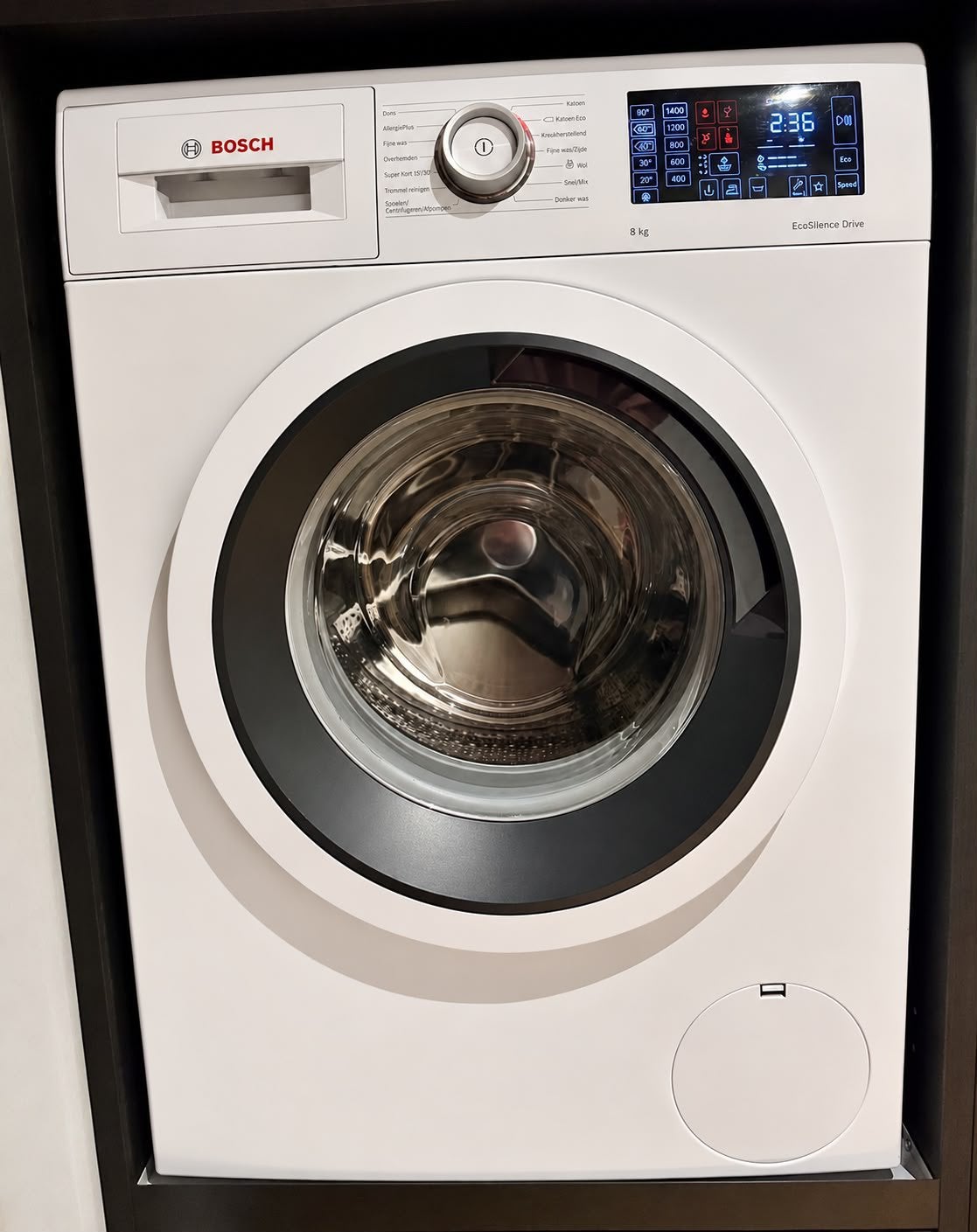 Wasmachine Bosch serie 6, Ophalen, Gebruikt, Minder dan 85 cm, Voorlader