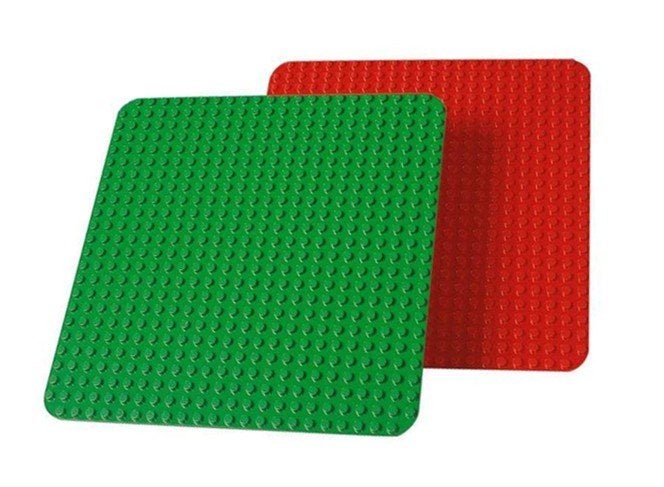 2 Duplo bouwplaten, Kinderen en Baby's, Speelgoed | Duplo en Lego, Ophalen of Verzenden, Gebruikt, Duplo