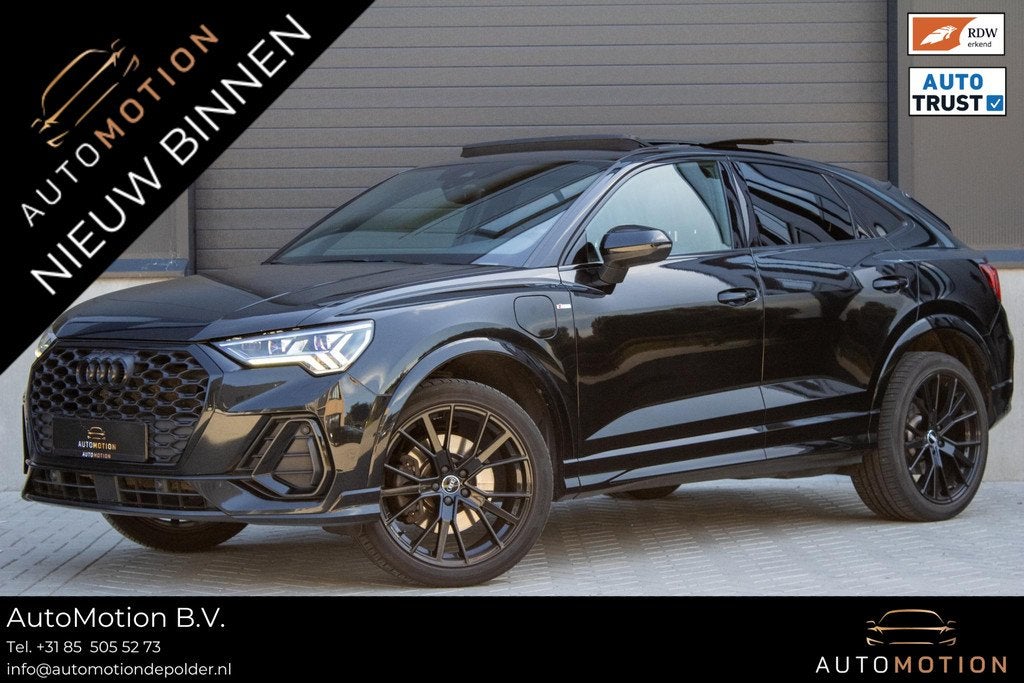 Audi Q3 Sportback 45 TFSIe S line B&O Camera Sfeerverlichtin, Auto's, Automatische klimaatregeling, Gebruikt, Met garantie (alle)