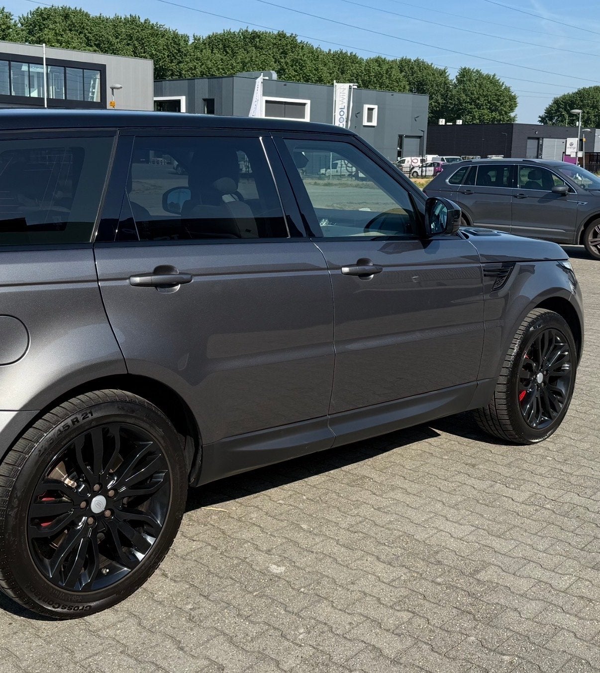 21inch velgen range rover l494 met zgan winterbanden, Ophalen, Gebruikt, 275 mm, Banden en Velgen