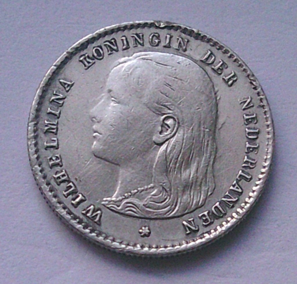 Nederland 10 cent 1897., Verzenden, Zilver, 10 cent, Koningin Wilhelmina