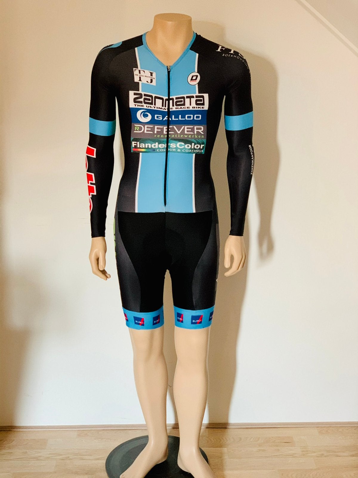Wielrenkleding wielrenpak snelpak speedsuit maat M, Ophalen of Verzenden, Zo goed als nieuw, Bovenkleding, Heren