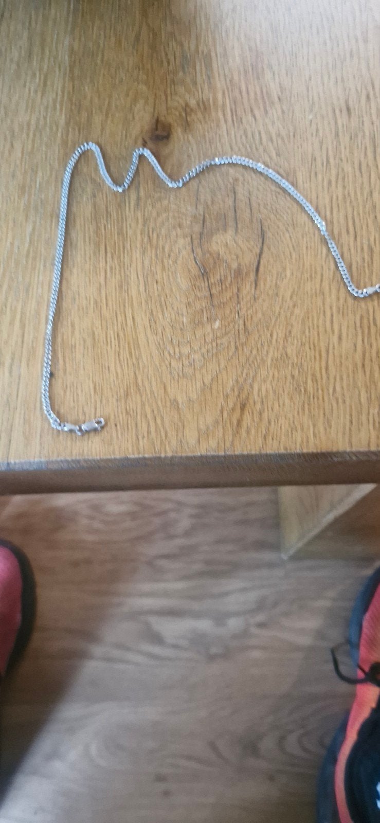 Zilveren ketting, Ophalen of Verzenden, Gebruikt, Zilver, Zilver