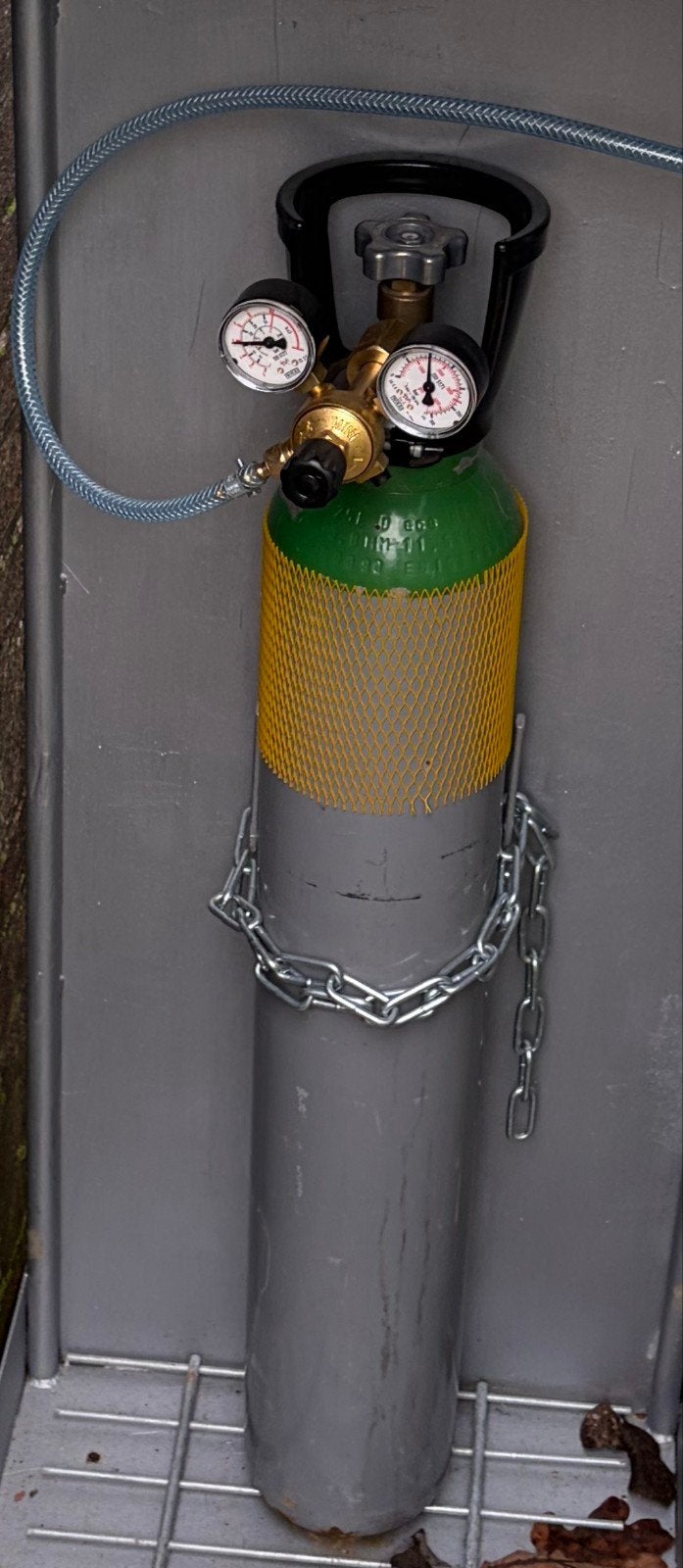 10 liter argon fles ( zonder reduceer) van cranerbroek, Doe-het-zelf en Verbouw, Ophalen