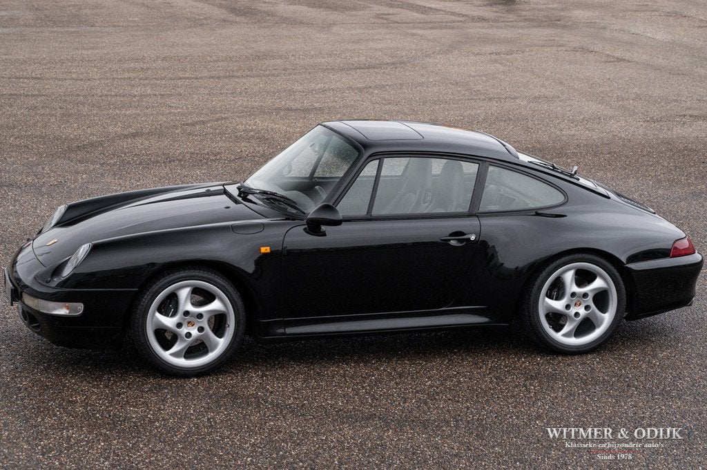 Porsche 911 Carrera S (bj 1997), Auto's, Lederen bekleding, Achterwielaandrijving, Gebruikt, Zwart