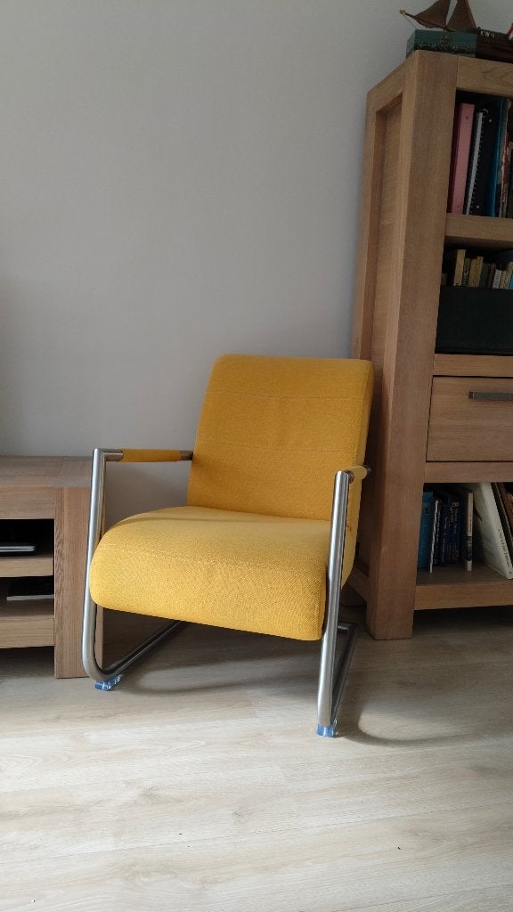 Henders en Hazel fauteuil, Ophalen, Gebruikt, 75 tot 100 cm, Metaal