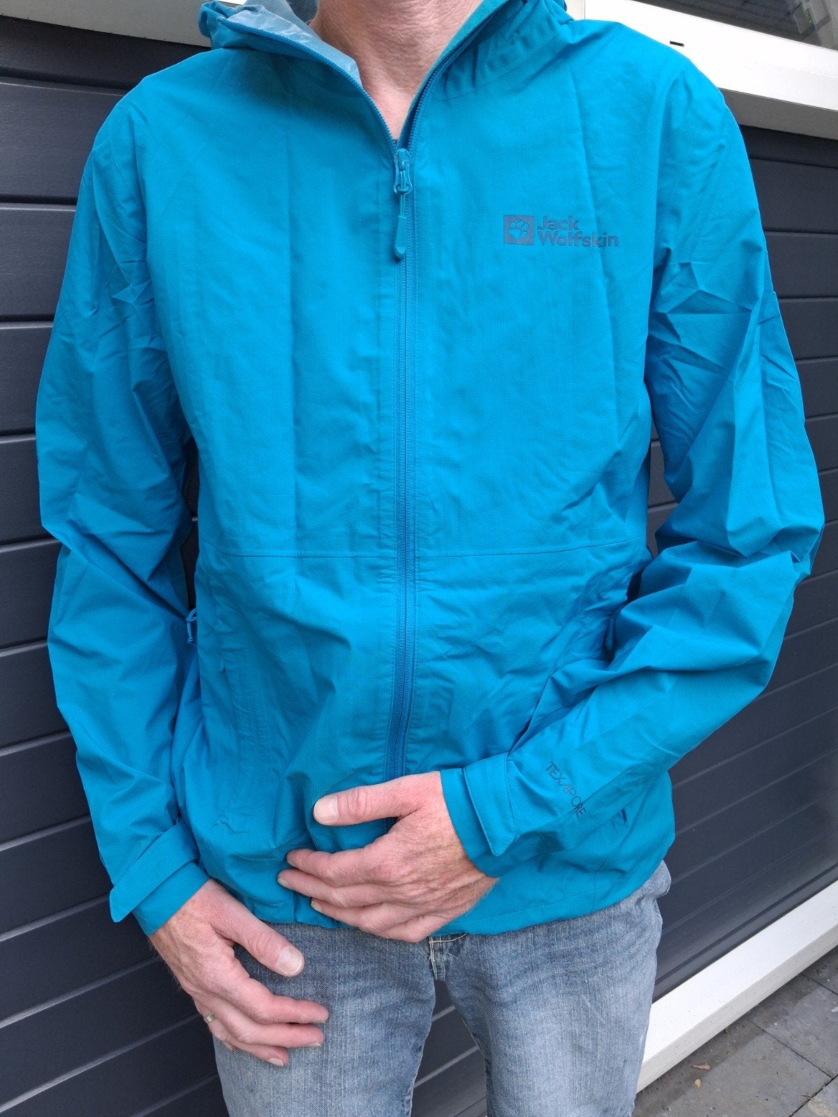 Jack Wolfskin Jack heren maat L, Petrol, Ophalen of Verzenden