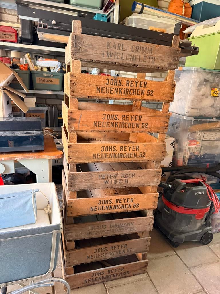 Appelkistjes, Huis en Inrichting, Ophalen, Zo goed als nieuw, Minder dan 50 cm