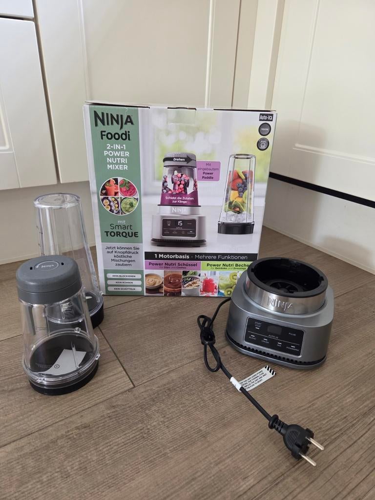 NIEUW! Ninja Foodi CB100EU Power Nutri Blender, Witgoed en Apparatuur, Blenders, Ophalen of Verzenden, Nieuw, Blender