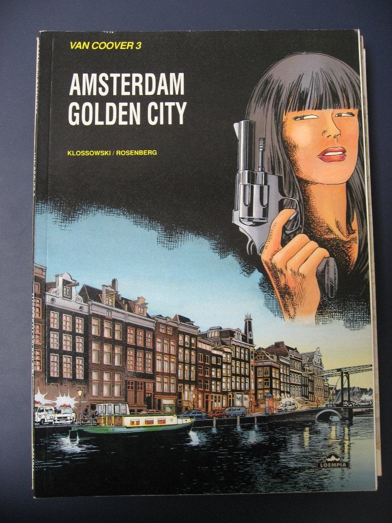 Van Coover 3. Amsterdam Golden City. 1991, Eén stripboek, Ophalen of Verzenden, Gelezen