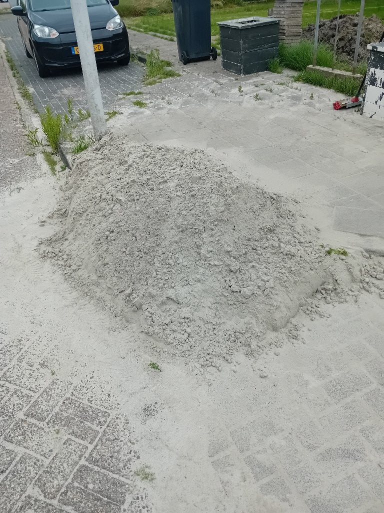 Gratis zand, Ophalen, Ophoogzand