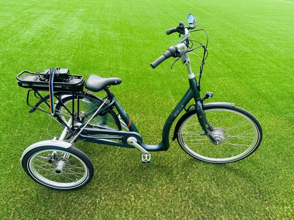 Stella Nantes elektrische Driewieler met lage instap ✅, Fietsen en Brommers, Niet ingevuld, Ophalen of Verzenden, Zo goed als nieuw