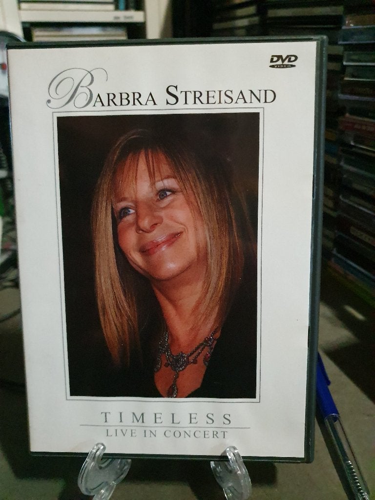 Barbra Streisand - Timeless / Live in Concert (2 DVD), Alle leeftijden, Ophalen, Zo goed als nieuw