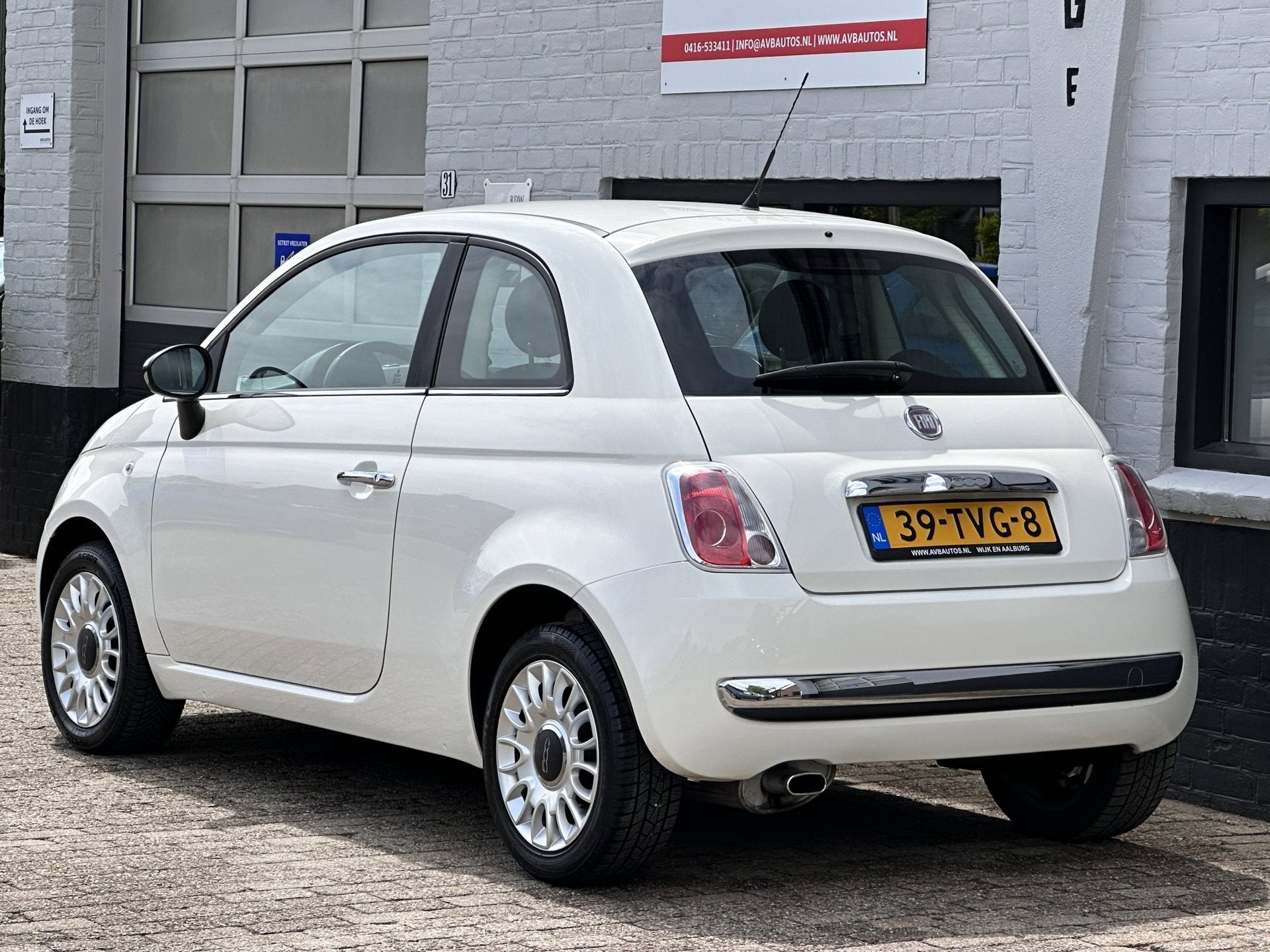 Fiat 500 1.2 Easy Airco Nieuwe Koppeling APK t/m 21-5-2027, Euro 5, Stof, Gebruikt, 4 cilinders