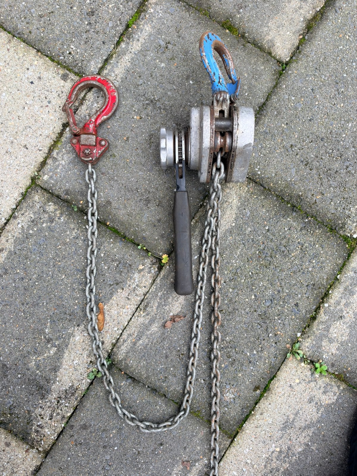 Kito rateltakel 500kg takel lier, Ophalen of Verzenden, Zo goed als nieuw