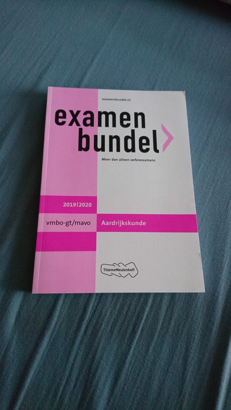 Examenbundel Aardrijkskunde vmbo-gt/mavo 2019/2020, Boeken, Ophalen of Verzenden, Alpha, Nieuw, MBO