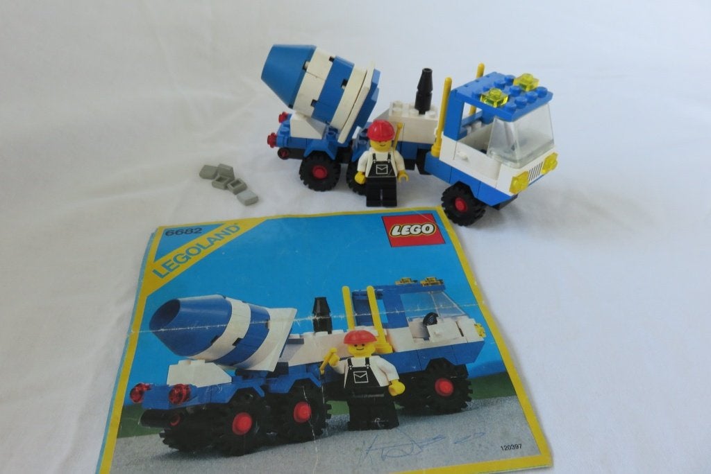 Lego classic town, set 6682 cement mixer, Compleet, Lego, Ophalen of Verzenden, Complete set