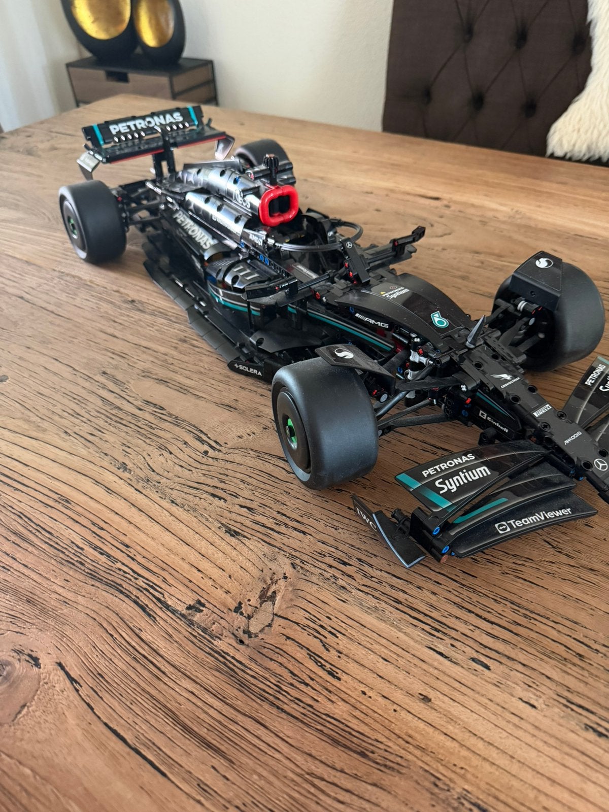 Lego Mercedes W14, Ophalen, Zo goed als nieuw, Overige schalen, Auto onroad