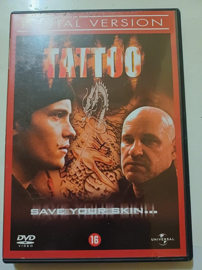 Tattoo, Vanaf 16 jaar, Ophalen of Verzenden, Zo goed als nieuw