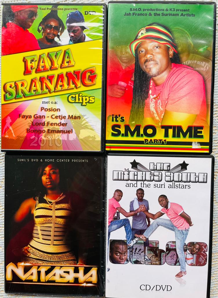 Surinaamse DVD’s.   voor € 10,00 per stuk, Alle leeftijden, Ophalen of Verzenden, Nieuw in verpakking, Overige gebieden