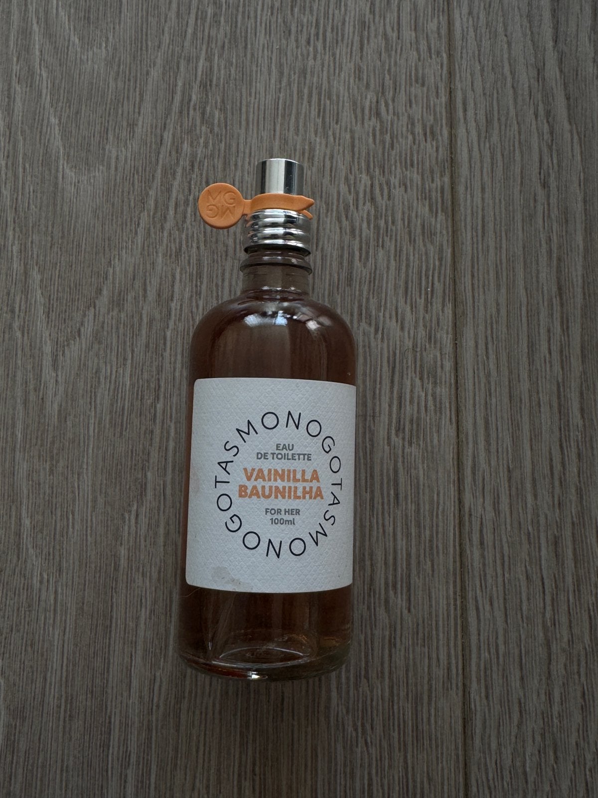Vanille parfum, Ophalen, Zo goed als nieuw