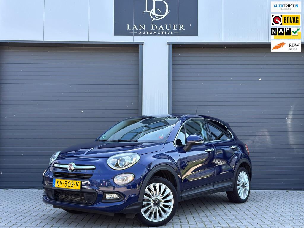 Fiat 500 X 1.4 Turbo MultiAir Lounge/ LAGE KM / NAP / 1E EIG, Auto's, Fiat, Voorwielaandrijving, Gebruikt, 4 cilinders, Blauw