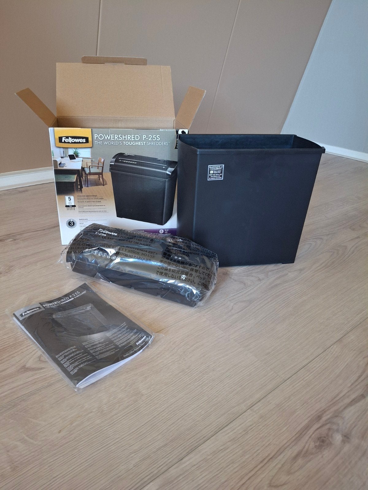 Fellowes Powershred P-25S papiervernietiger - Nieuw in doos, Ophalen