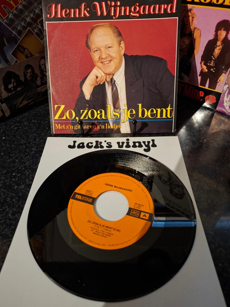 Henk Wijngaard  zo zoals je bent   1989, Gebruikt, 7 inch, Ophalen of Verzenden, Levenslied of Smartlap