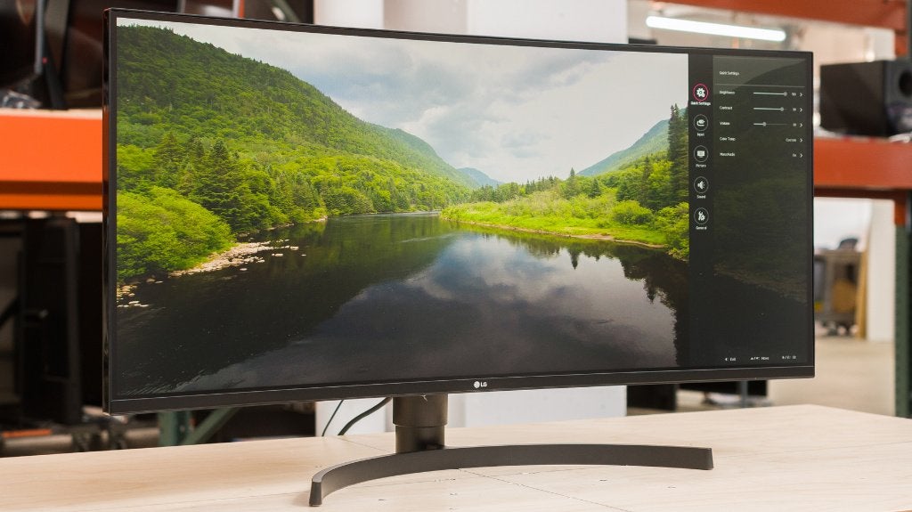 LG 35'' Curved UltraWide Monitor - 3440x1440 VA HDR10, Computers en Software, Monitoren, 3 tot 5 ms, VA, Zo goed als nieuw, Hoofdtelefoonaansluiting