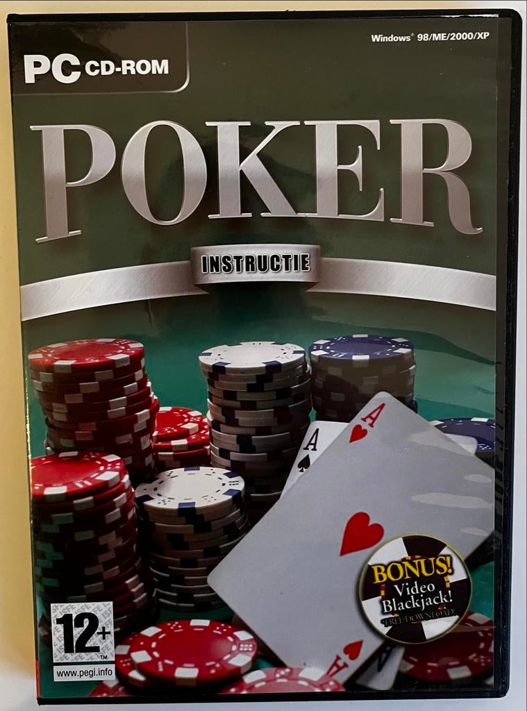 Poker PC CD-ROM - All In Poker Master 2, Overige genres, 1 speler, Ophalen of Verzenden, Zo goed als nieuw